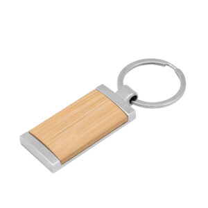 Llavero de bambú TAG